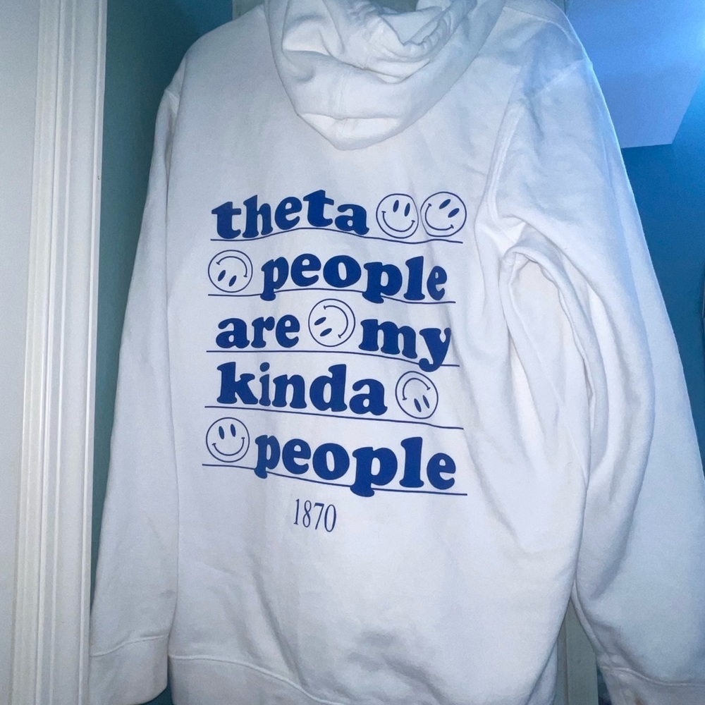 Kappa Alpha Theta sorority fraternity custom one of a kind hoodie